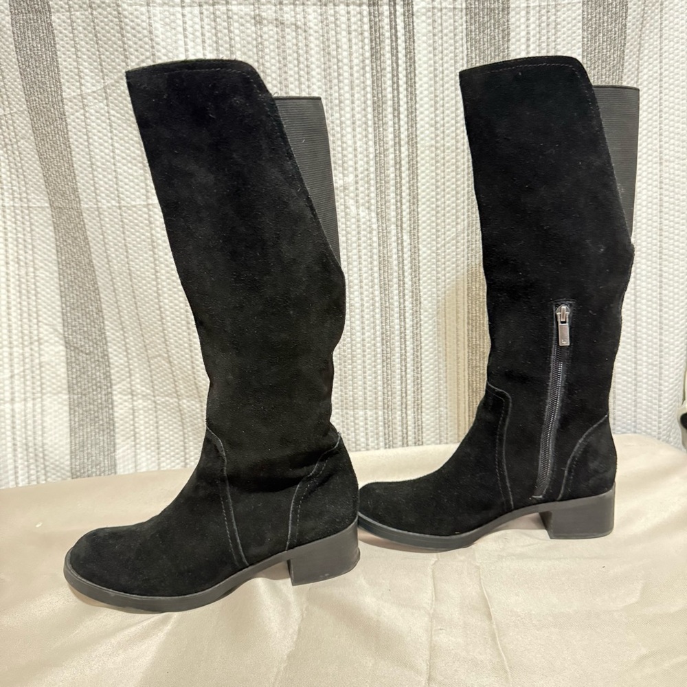 Lucky Brand Black Over the Knee Boots